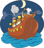 Night Boat with Music & Dinner