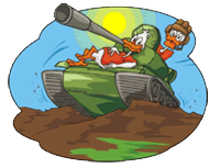 Tank driving
